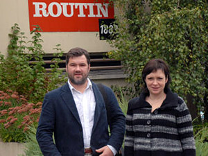 Константин Воеводкин и Татьяна Лухминская